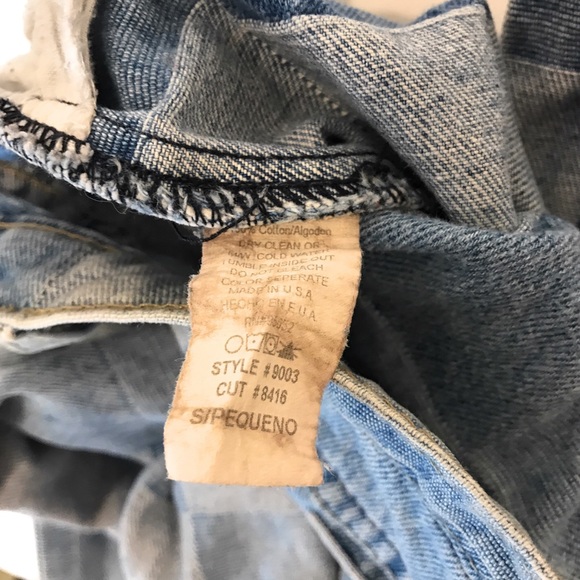 Vintage Forever 21 Low Rise Patchwork Denim Jeans Y2K - Picture 8 of 9